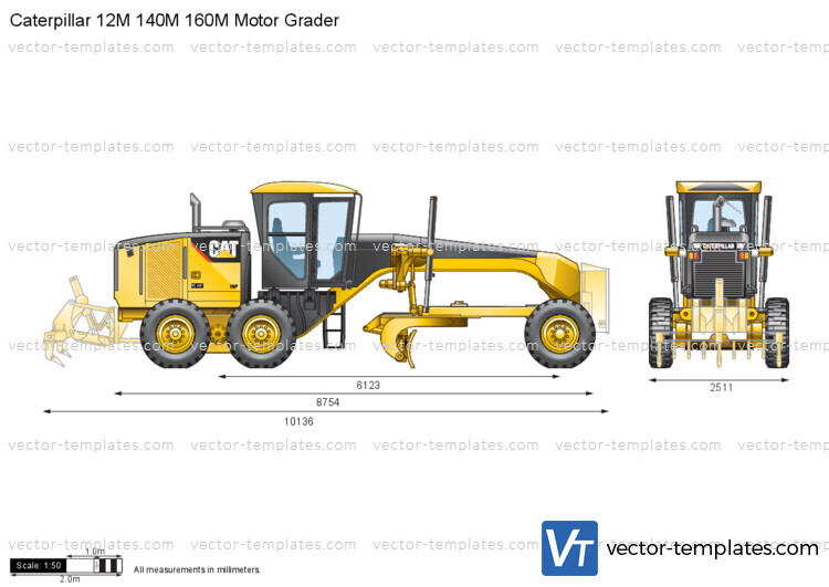 Caterpillar 12M 140M 160M Motor Grader