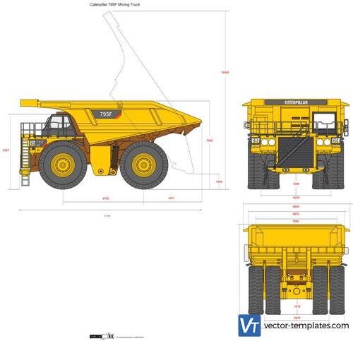 Caterpillar 795F Mining Truck