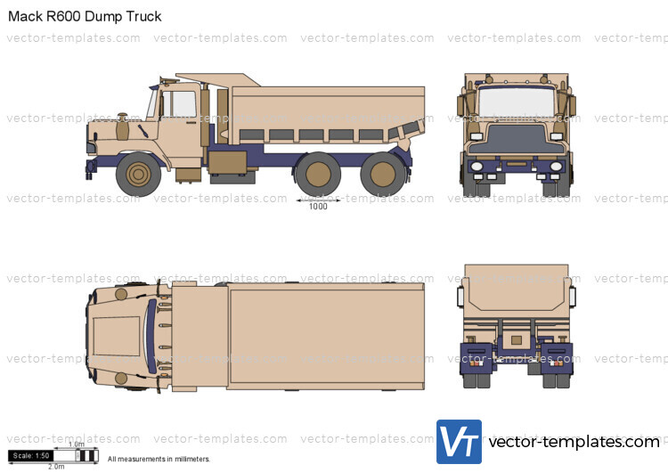 Mack R600 Dump Truck