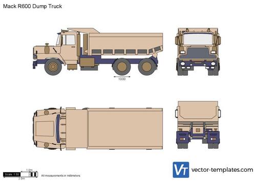 Mack R600 Dump Truck