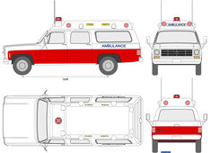GMC Suburban Ambulance