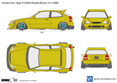 Honda Civic Type R (EK9) Rocket Bunny V1
