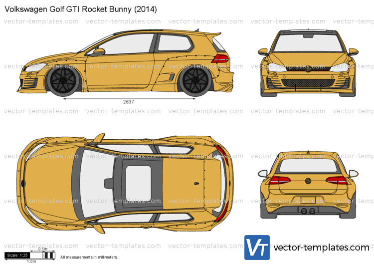 Volkswagen Golf GTI Rocket Bunny