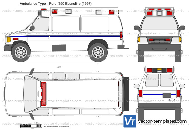 Ambulance Type ll Ford f350 Econoline