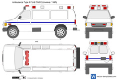 Ambulance Type ll Ford f350 Econoline