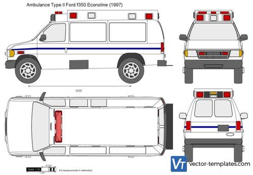 Ambulance Type ll Ford f350 Econoline