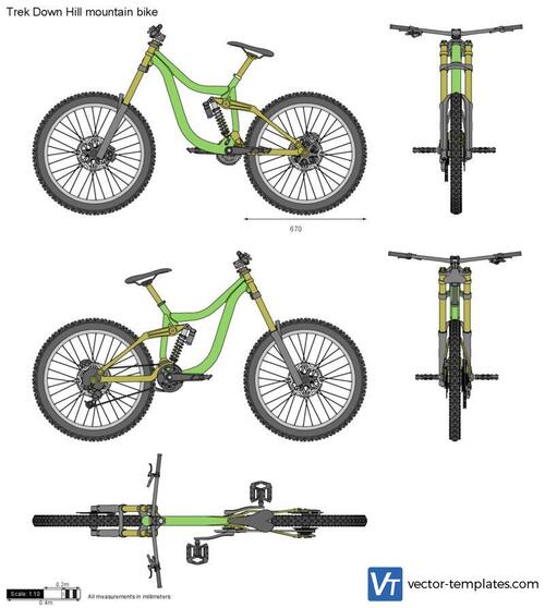 Trek Down Hill mountain bike