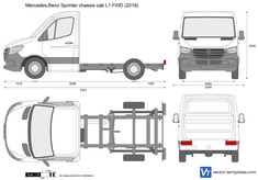 Mercedes-Benz Sprinter chassis cab L1 FWD