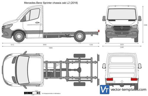 Mercedes-Benz Sprinter chassis cab L2