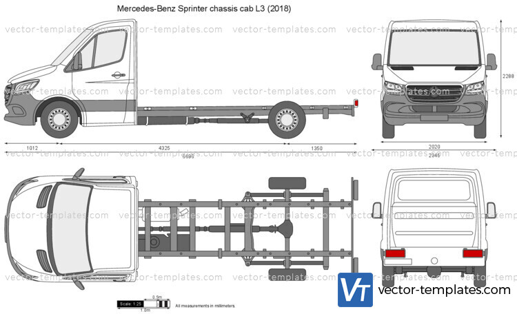 Mercedes-Benz Sprinter chassis cab L3