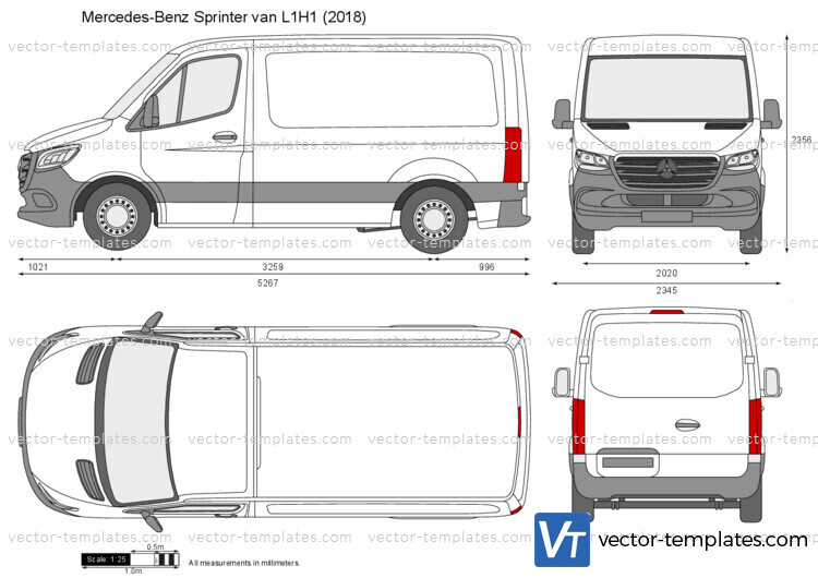 Mercedes-Benz Sprinter van L1H1