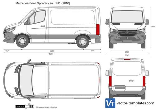 Mercedes-Benz Sprinter van L1H1