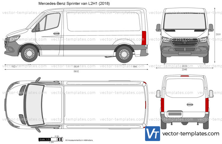 Mercedes-Benz Sprinter van L2H1