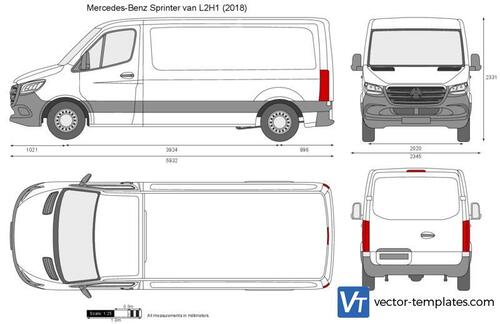 Mercedes-Benz Sprinter van L2H1