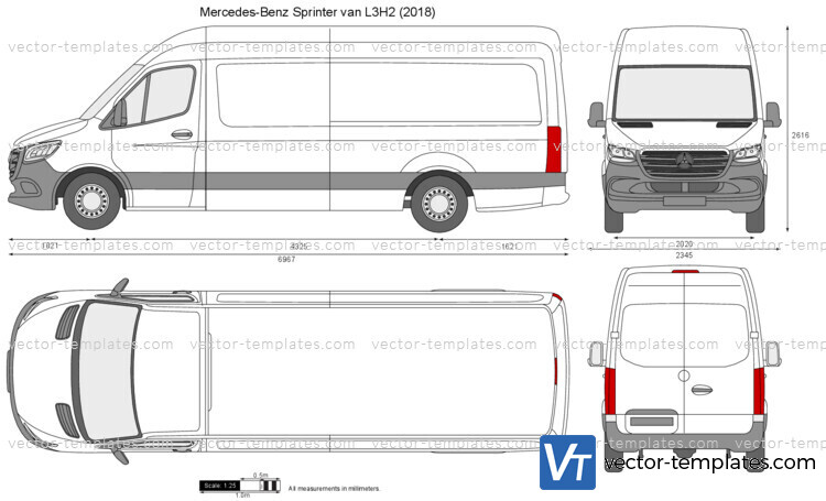 Mercedes-Benz Sprinter van L3H2