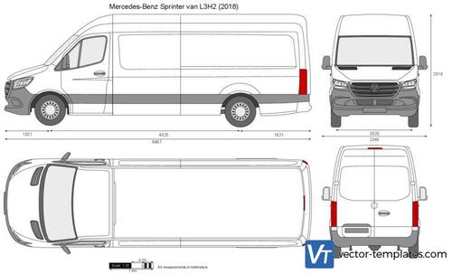 Mercedes-Benz Sprinter van L3H2