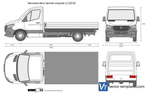 Mercedes-Benz Sprinter dropside L2