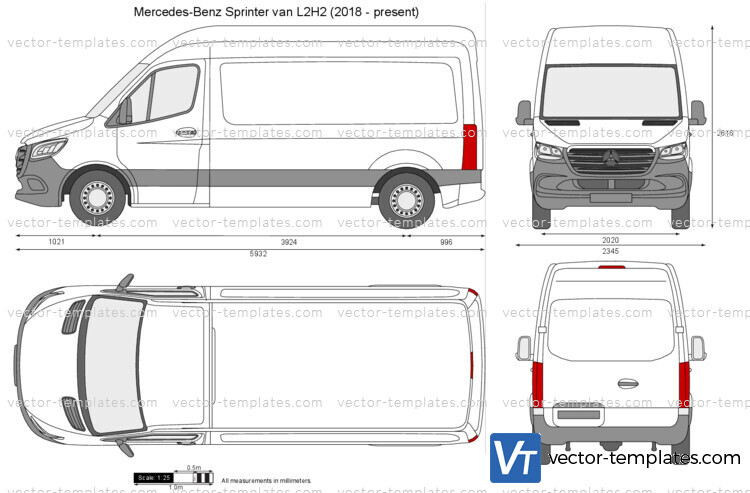 Mercedes-Benz Sprinter van L2H2