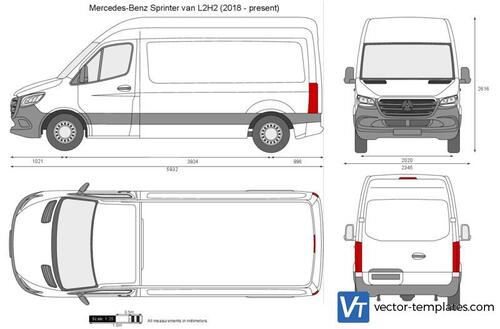 Mercedes-Benz Sprinter van L2H2