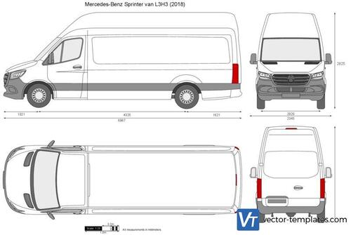 Mercedes-Benz Sprinter van L3H3