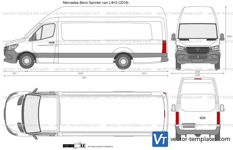 Mercedes-Benz Sprinter van L4H3