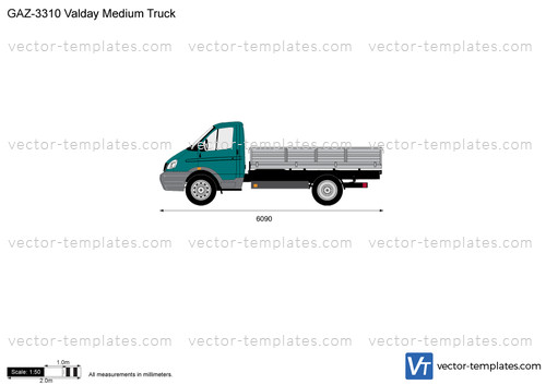 GAZ-3310 Valday Medium Truck