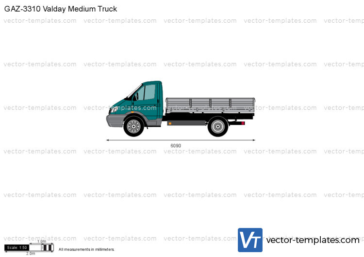 GAZ-3310 Valday Medium Truck