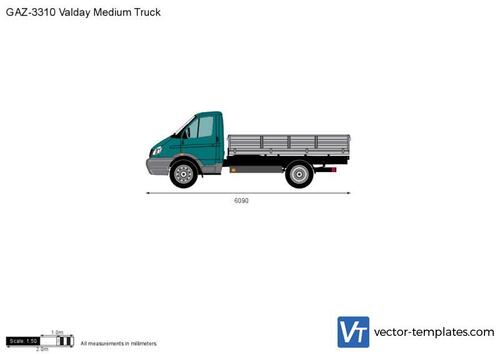 GAZ-3310 Valday Medium Truck