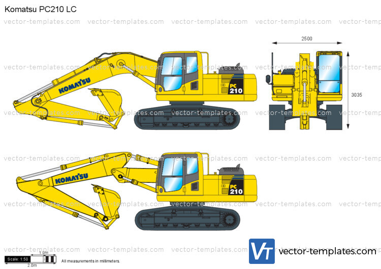 Komatsu PC210 LC