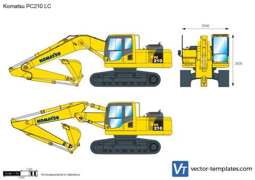 Komatsu PC210 LC