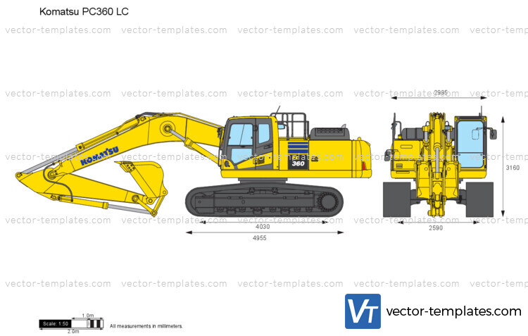 Komatsu PC360 LC