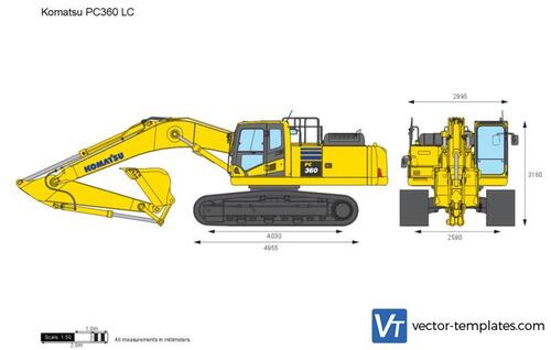 Komatsu PC360 LC