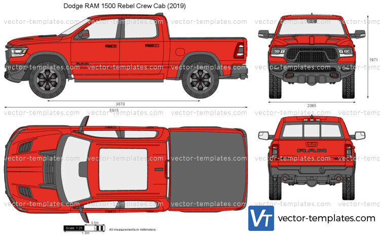 Dodge RAM 1500 Rebel Crew Cab