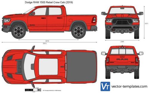 Dodge RAM 1500 Rebel Crew Cab