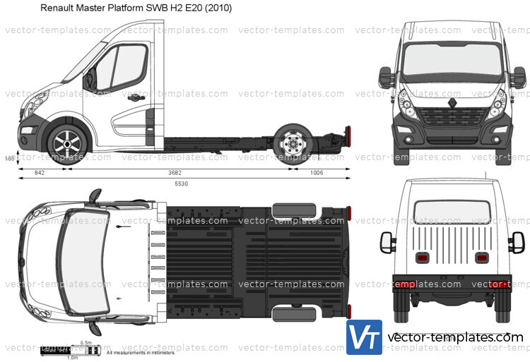 Renault Master Platform SWB H2 E20