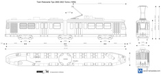 Tram Ristorante Tipo 2800 2823 Torino