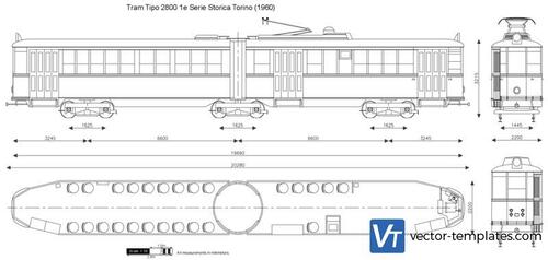 Tram Tipo 2800 1e Serie Storica Torino