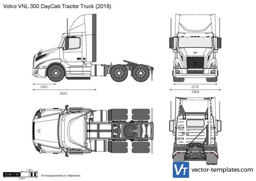 Volvo VNL 300 DayCab Tractor Truck