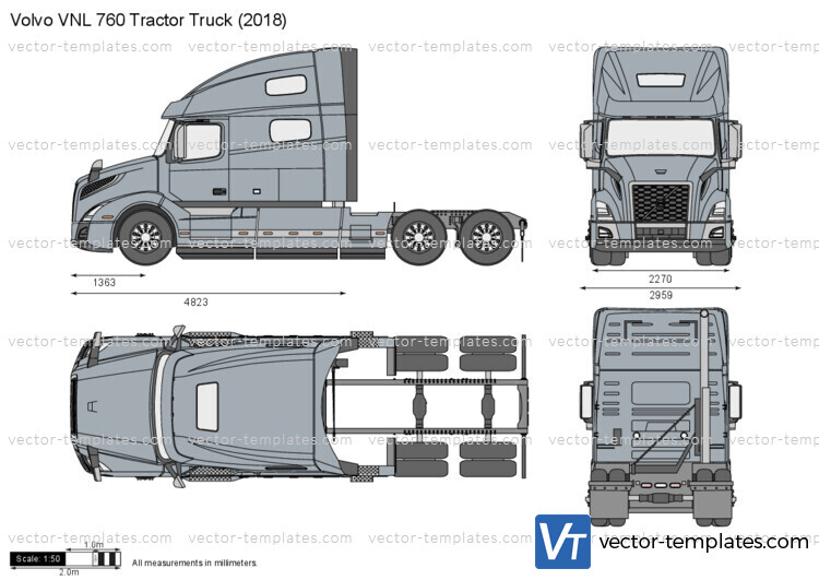 Volvo VNL 760 Tractor Truck