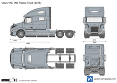 Volvo VNL 760 Tractor Truck