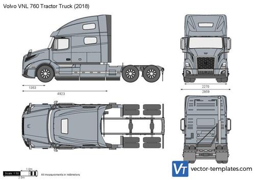 Volvo VNL 760 Tractor Truck