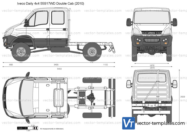 Iveco Daily 4x4 55S17WD Double Cab