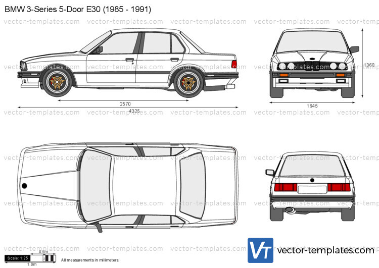 BMW 3-Series 5-Door E30