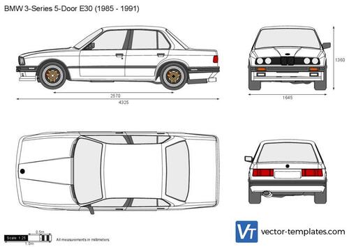 BMW 3-Series 5-Door E30