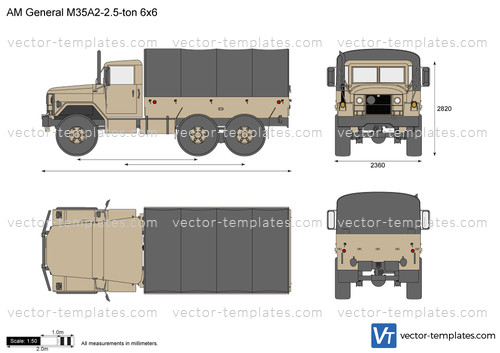 AM General M35A2-2.5-ton 6x6