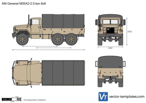 AM General M35A2-2.5-ton 6x6