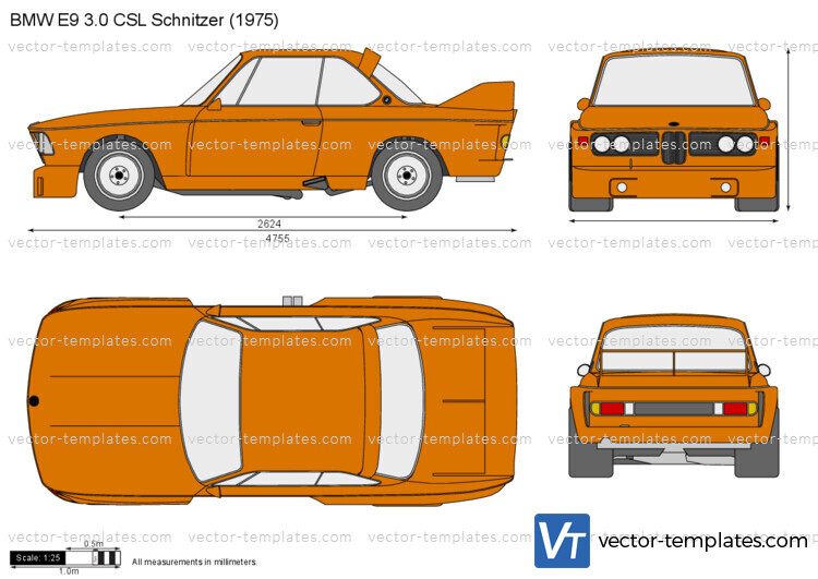 BMW 3.0 CSL Schnitzer E9