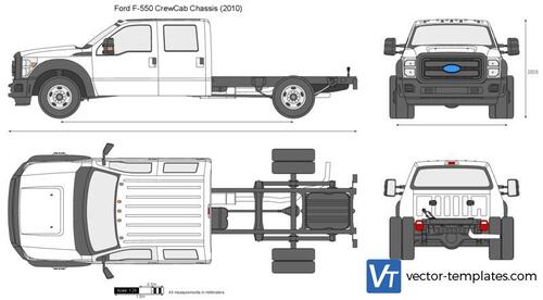 Ford F-550 CrewCab Chassis