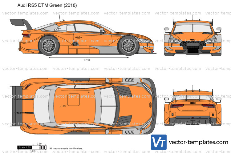 Audi RS5 DTM Green