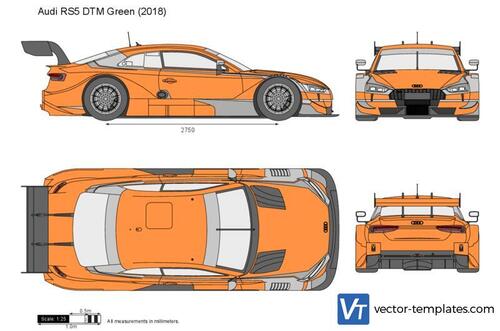 Audi RS5 DTM Green